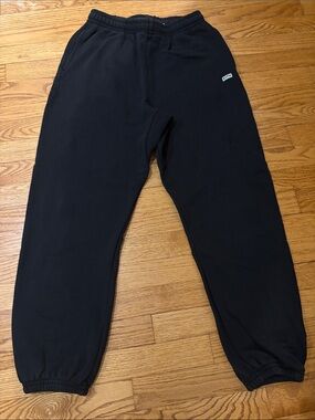 Kith Black Kids Sweatpants with Small Logo